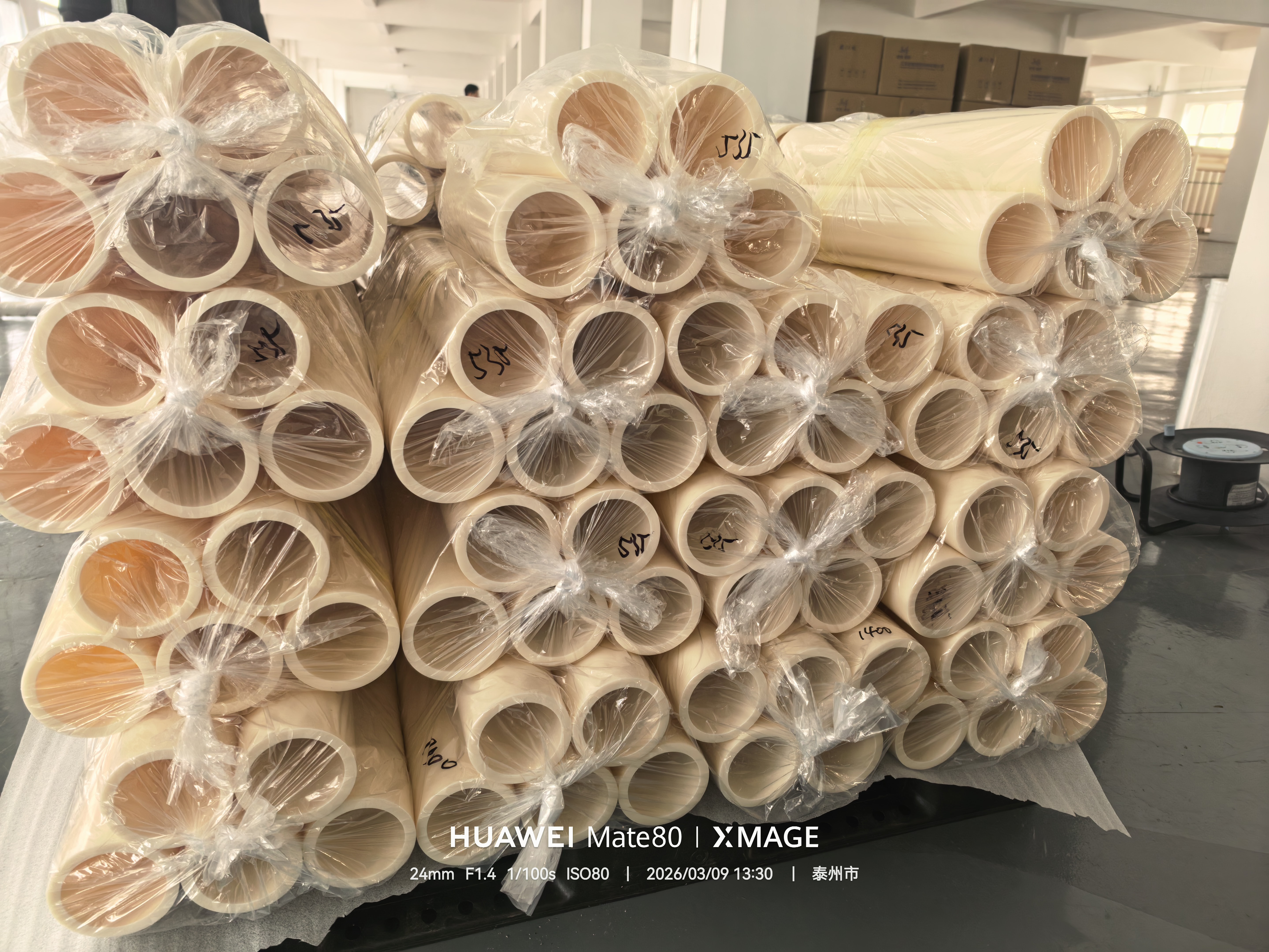 نجحت شركة Hongkai Plastics في تسليم الدفعة الأولى من أنابيب ABS الأساسية عالية الأداء إلى مدينة Foshan هذا العام